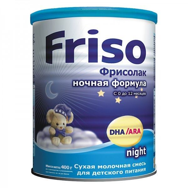 Фрисолак молочная смесь ночная формула 400г
