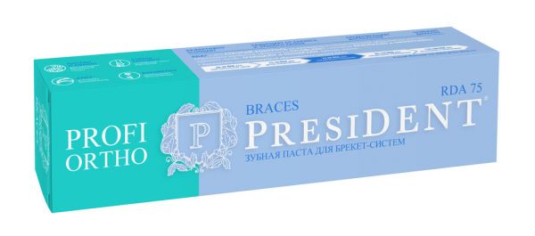 Президент зубная паста орто (профи) 50мл
