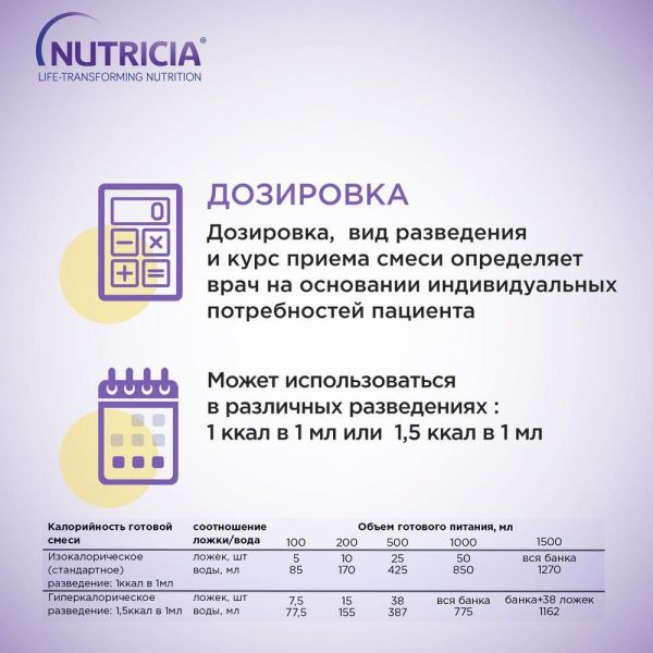 Нутризон эдванст нутридринк 322г смесь сухая для энтерального питания №1 банка (Milupa gmbh & co)