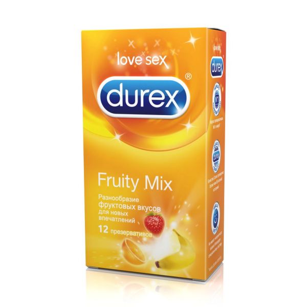 Презерватив durex №12 fruity mix