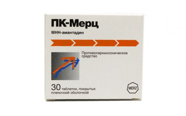 Пк-мерц 100мг таблетки покрытые плёночной оболочкой №30