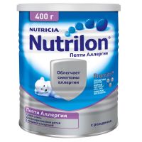 Нутрилон молочная смесь пепти аллергия 400г (НУТРИЦИЯ ООО)