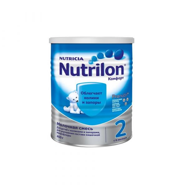 Нутрилон молочная смесь 2 комфорт 400г (Nutricia b.v.)