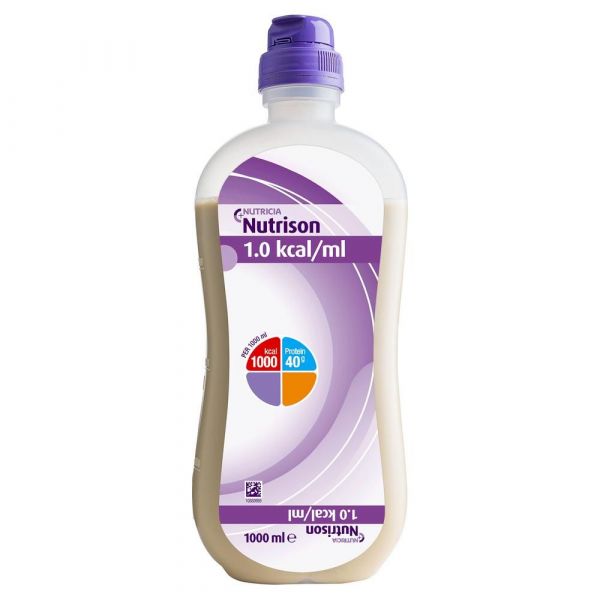 Нутризон 1000мл смесь жидкая для энтерального питания №1 пакетики