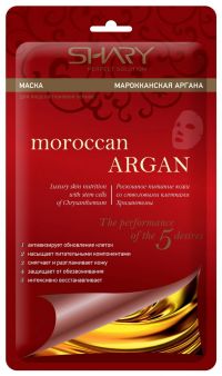 Шери маска на тканевой основе для лица питание аргана (ANCORS CO. LTD)