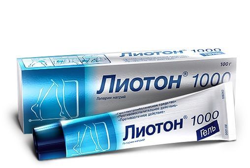 Лиотон 1000 100г гель для наружного применения. №1 туба