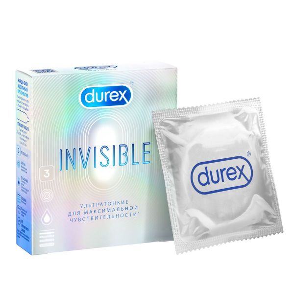 Презерватив durex №3 invisible