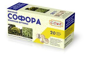 Софора японская 1,5г чай №20 фильтр-пакет