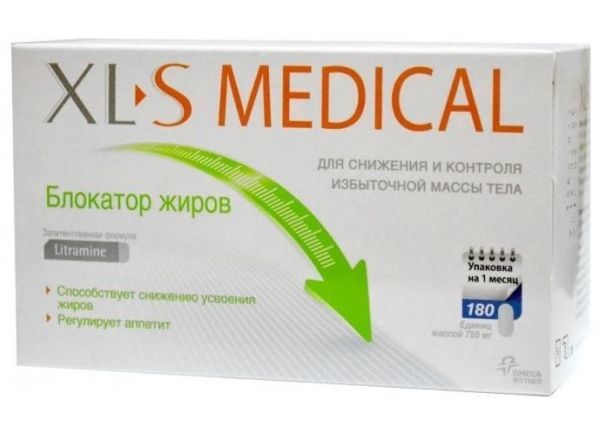 Xl-s медикл блокатор жиров таб. №180