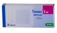 Тенокс 5мг таблетки №30 (KRKA D.D./ КРКА-РУС ООО)