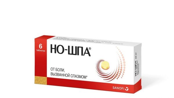 Но-шпа 40мг таб. №6 (Chinoin pharmaceutical and chemical works co.)