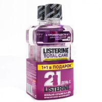 Листерин ополаскиватель для полости рта total care 250мл 1+1 (JOHNSON & JOHNSON)