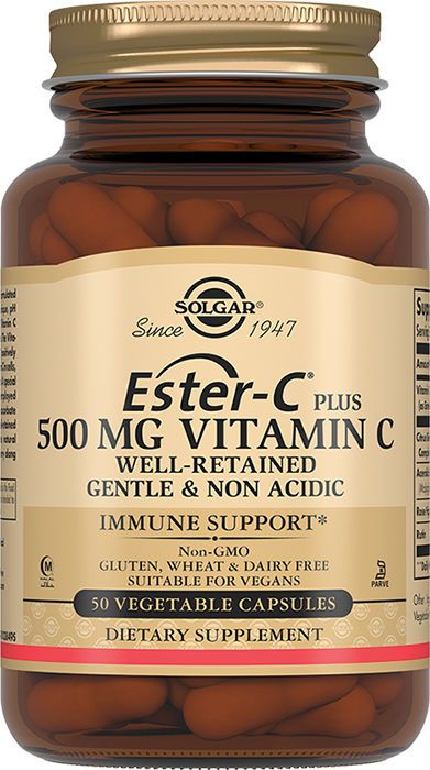 Солгар эстер-с плюс витамин с 500мг капсулы №50