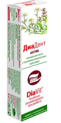 Диадент зубная паста 50мл актив (АВАНТА ОАО)