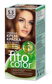 Фитоколор крем-краска для волос 115мл тон 5,3 золотистый каштан 4838 (ФИТОКОСМЕТИК ООО)