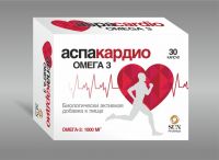 Аспакардио омега 3 1000мг капсулы №30 (SOFTGEL HEALTHCARE PRIVATE LIMITED)