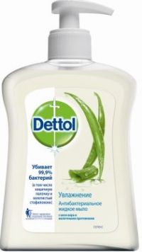 Деттол мыло жидкое антибактериальное для рук 250мл увлажнение (RECKITT BENCKISER HEALTHCARE LIMITED)