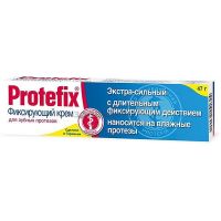 Протефикс крем фиксирующий для зубных протезов 40мл /47г экстра сильный (QUEISSER PHARMA GMBH & CO. KG)