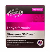 Ледис формула женщина 30 плюс усиленная формула капсулы №30 (PHARMACHIM HOLDING EAD/ SOPHARMA AD)