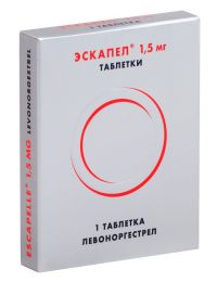 Эскапел 1.5мг таблетки №1 (GEDEON RICHTER PLC.)