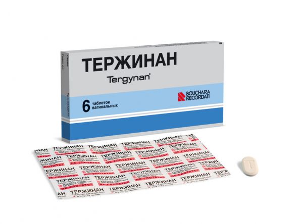 Тержинан таблетки ваг. №6 (Sophartex s.a.)