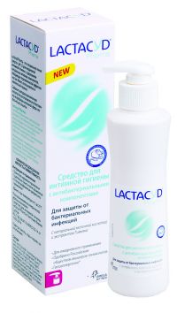 Лактацид фарма средство для интимной гигиены 250мл антибакт. (OMEGA PHARMA NV)
