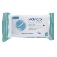 Лактацид фарма салфетки для интимной гигиены №15 тимьян (O-PAC S.R.L.)