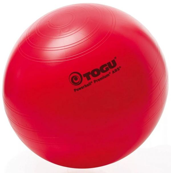 Мяч гимнастический togu 75см красный 417602