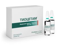 Тиоцетам 5мл раствор для инъекцийв/в.,в/м. №10 ампулы (ОЗОН ООО)