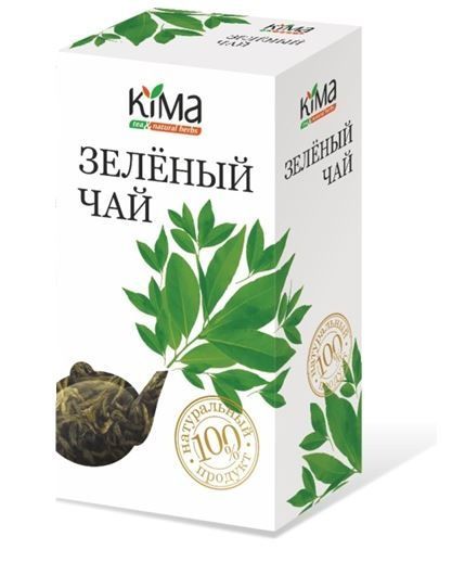 Кима чай зелёный байховый листовой высшего сорта 75г