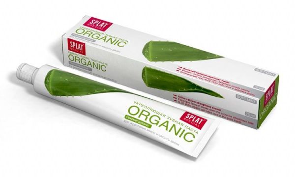 Сплат зубная паста organic 75мл укрепляющ.