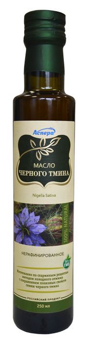 Аспера масло черного тмина 250мл (АСПЕРА ПК ООО)