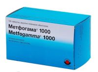 Метфогамма 1000мг таблетки покрытые плёночной оболочкой №120 (DRAGENOPHARM APOTHEKER PUSCHL GMBH)