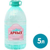 Вода минеральная архыз 5л пэт. негаз. горная питьевая 3+ (ВИСМА ЗАО)