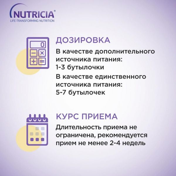 Нутридринк 200мл смесь жидкая для энтерального питания №1 уп. банан (Nutricia b.v.)