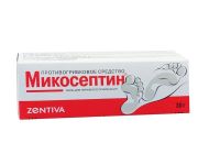 Микосептин 30г мазь для наружного применения. №1 туба (ZENTIVA K.S.)