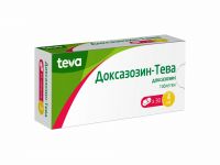 Доксазозин-тева 4мг таблетки №30 (TEVA PHARMACEUTICAL WORKS PRIVATE CO.)