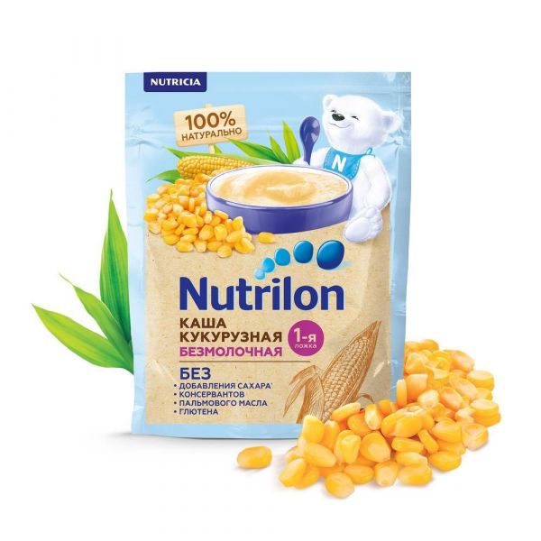 Нутрилон каша безмолочная 180г кукуруза н/аллерген (Nutricia b.v.)