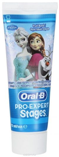 Орал би зубная паста pro expert stages фруктовый взрыв 75мл (ORAL-B LABORATORIES GMBH)