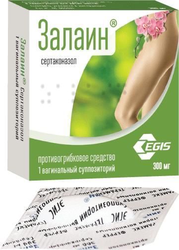 Залаин 300мг супп.ваг. №1 (Egis pharmaceuticals plc)