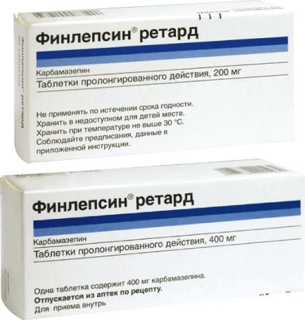 Финлепсин ретард 400мг таблетки пролонгирующие №50