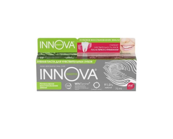 Сплат зубная паста innova 75мл интенсив. восстанавливающий эмали