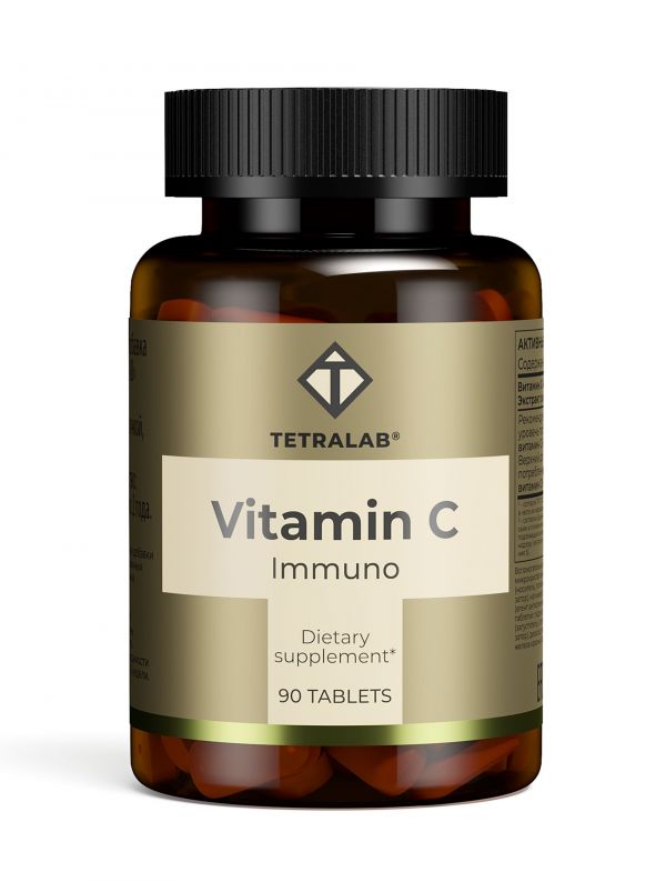 Тетралаб иммуно витамин c+эхинацея таб. №90