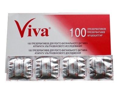 Презерватив viva №100 для узи