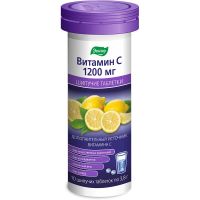 Витамин с 1200мг таб.шип. №10 туба лимон (ЭВАЛАР ЗАО)