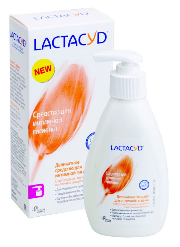 Лактацид классик средство для интимной гигиены 200мл лосьон
