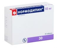 Нормодипин 10мг таблетки №30 (GEDEON RICHTER PLC._3)