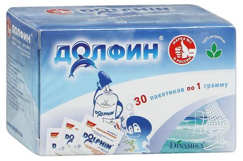 Долфин средство для промывания носа 1г №30 пакетики для детей