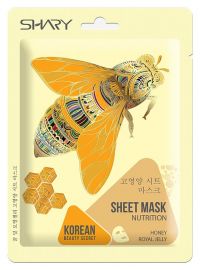 Шери маска на тканевой основе 25г мед и маточн. молочко (ANCORS CO. LTD)