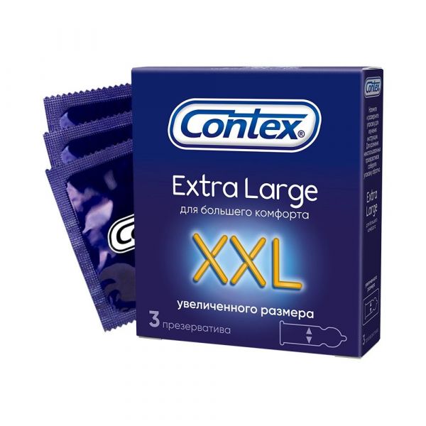 Презерватив contex №3 xxl extra larg